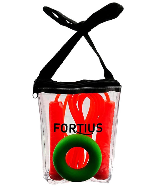 Набор Скакалка с Эспандером 20 кг в Сумке Neon Fortius
