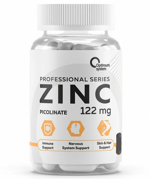 Zinc Picolinate 122 mg. Optimum System 120 капс.