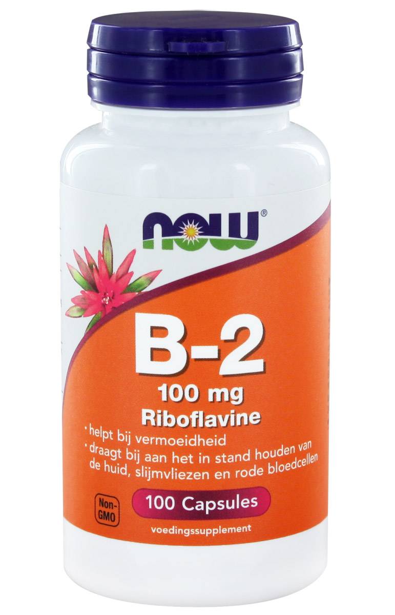 B-2 100 mg NOW
